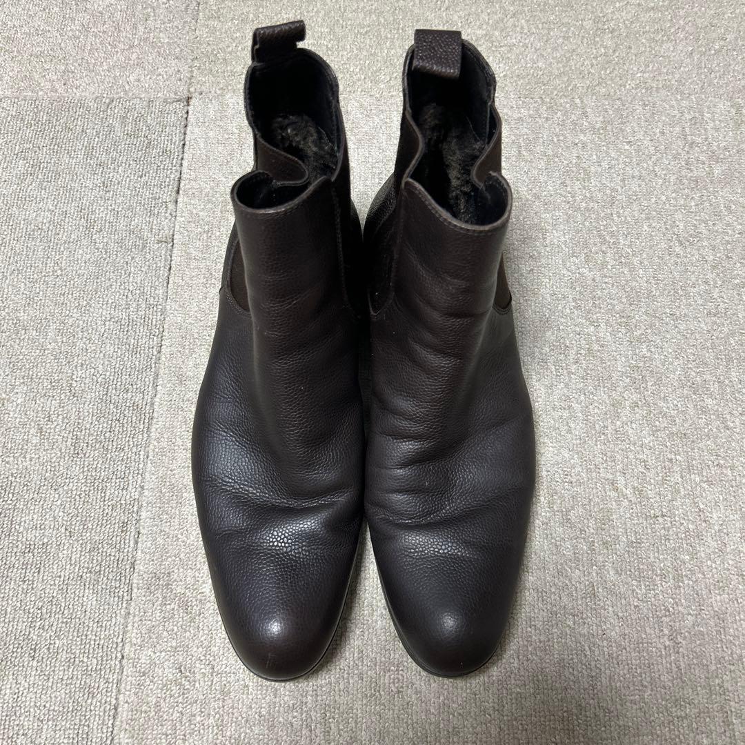 GIORGIO ARMANIジョルジオアルマーニ　サイドゴアブーツ　ハイブラ