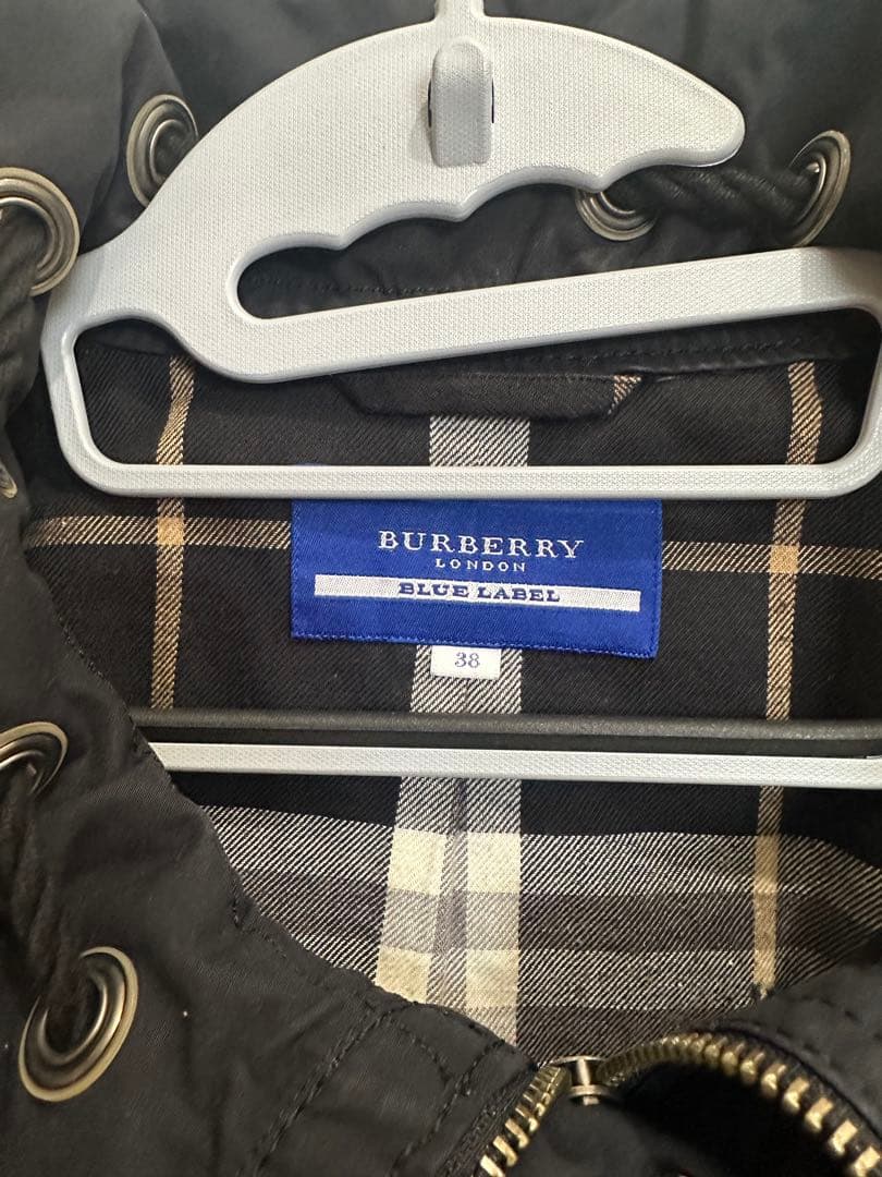 【美品】BURBERRY BLUE LABEL ショートトレンチコート 38