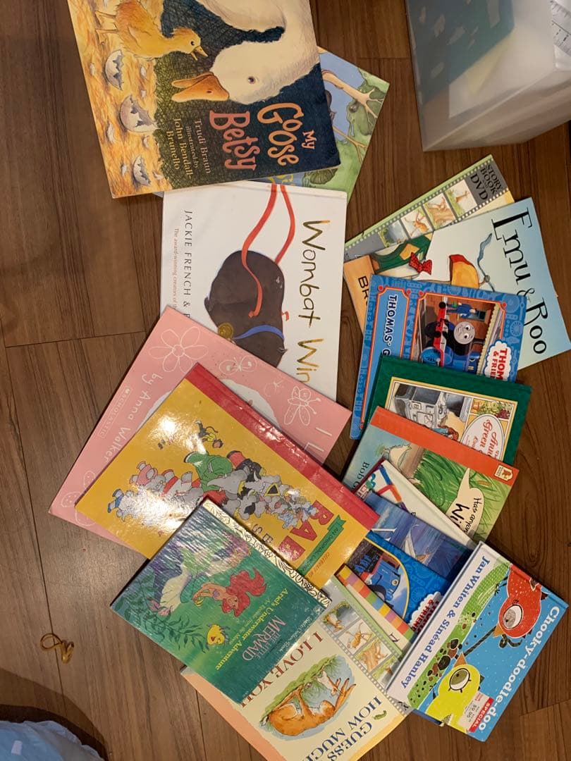 英語の絵本たくさん