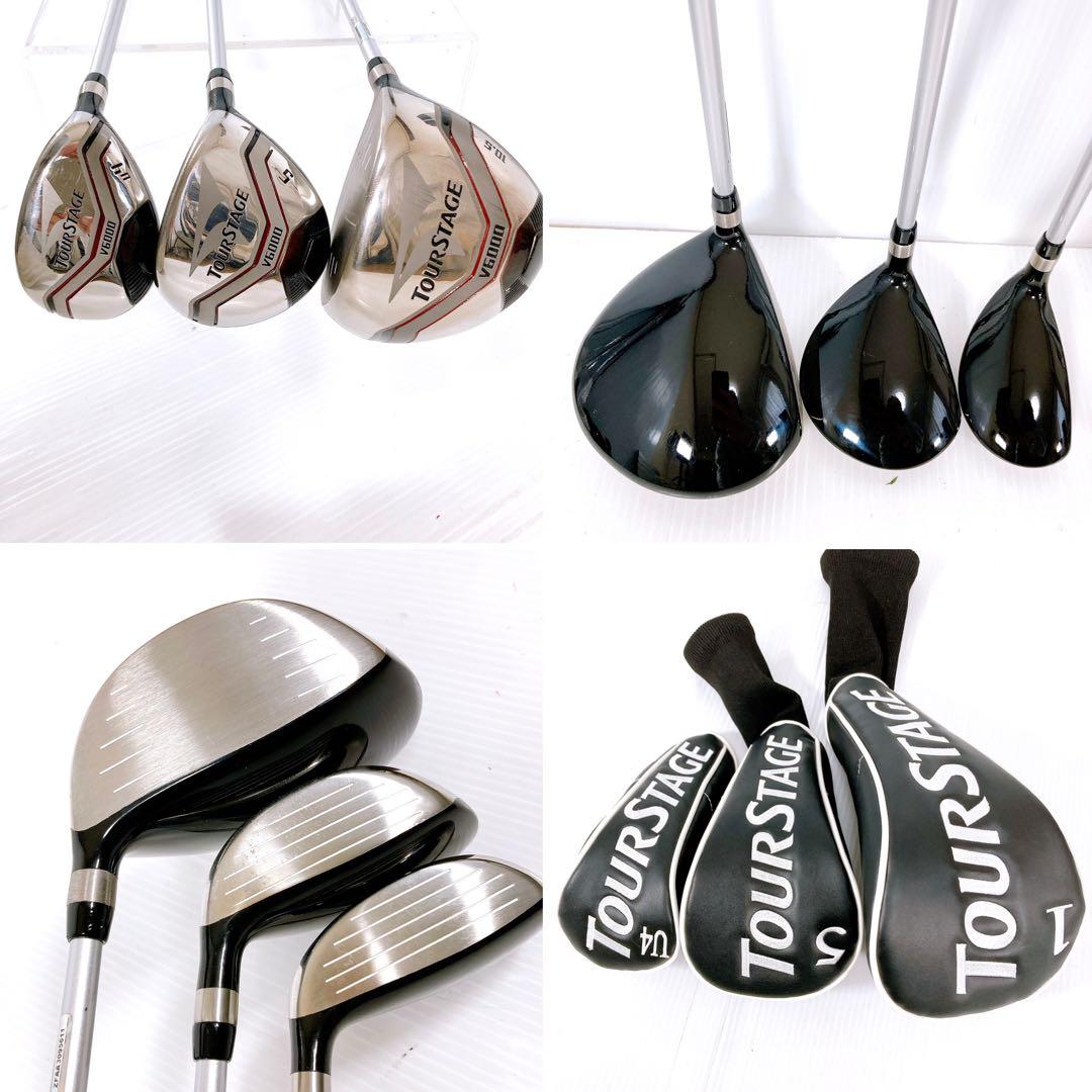 ブリヂストン ツアーステージV6000 メンズR 11本 美品 フルセット