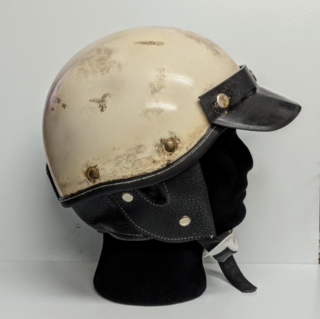 ショーティー　レプリカ　エイジングカスタムヘルメット①