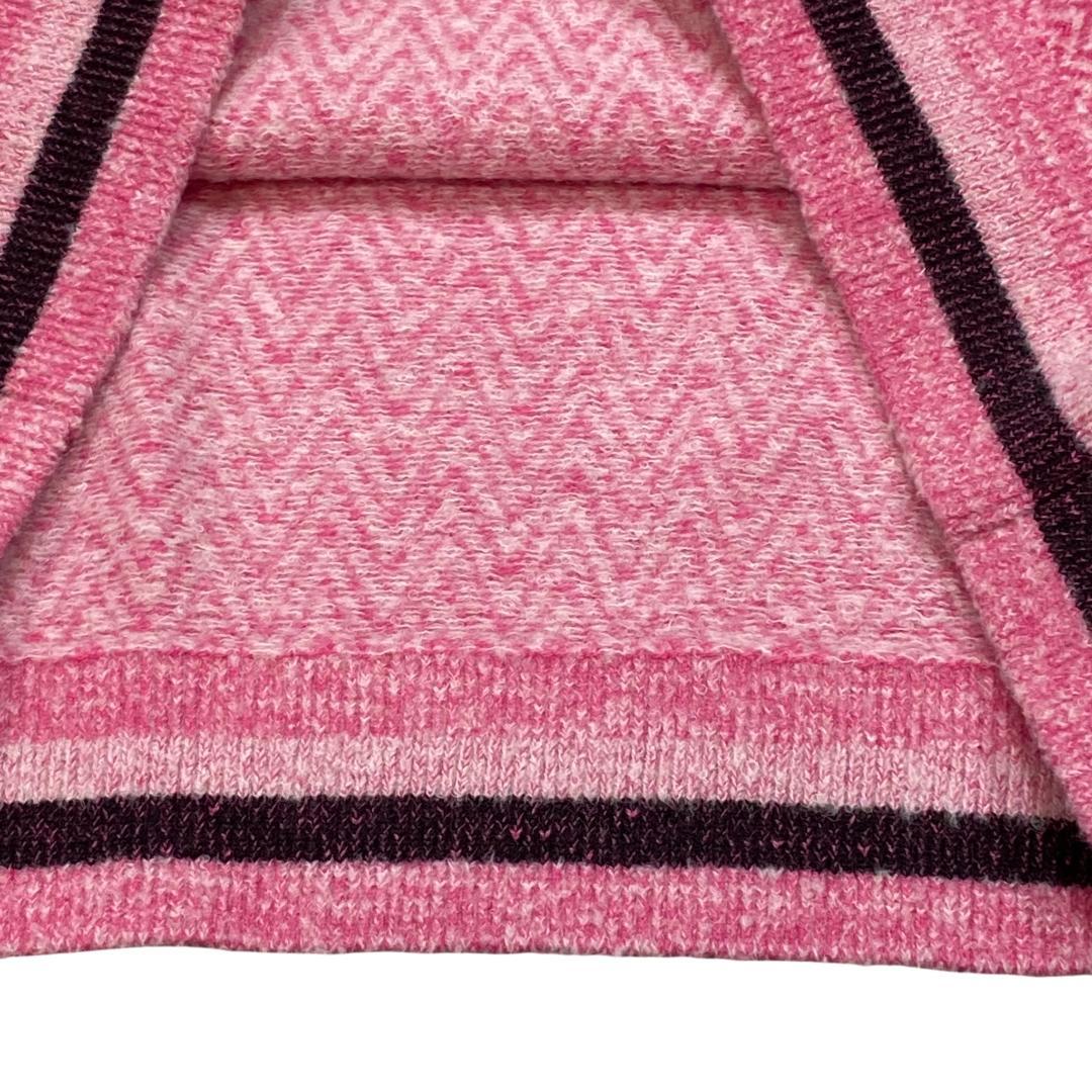 【韓国モデル】パーリーゲイツ ニットパーカー セットアップ 1 ピンク ゴルフ