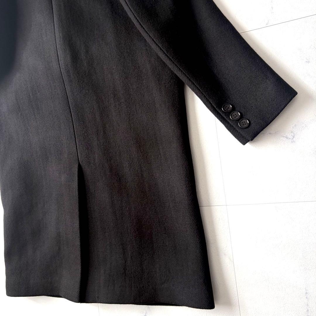 クラネ　チェスターコート　ウール　日本製　ゆったりサイズ　36