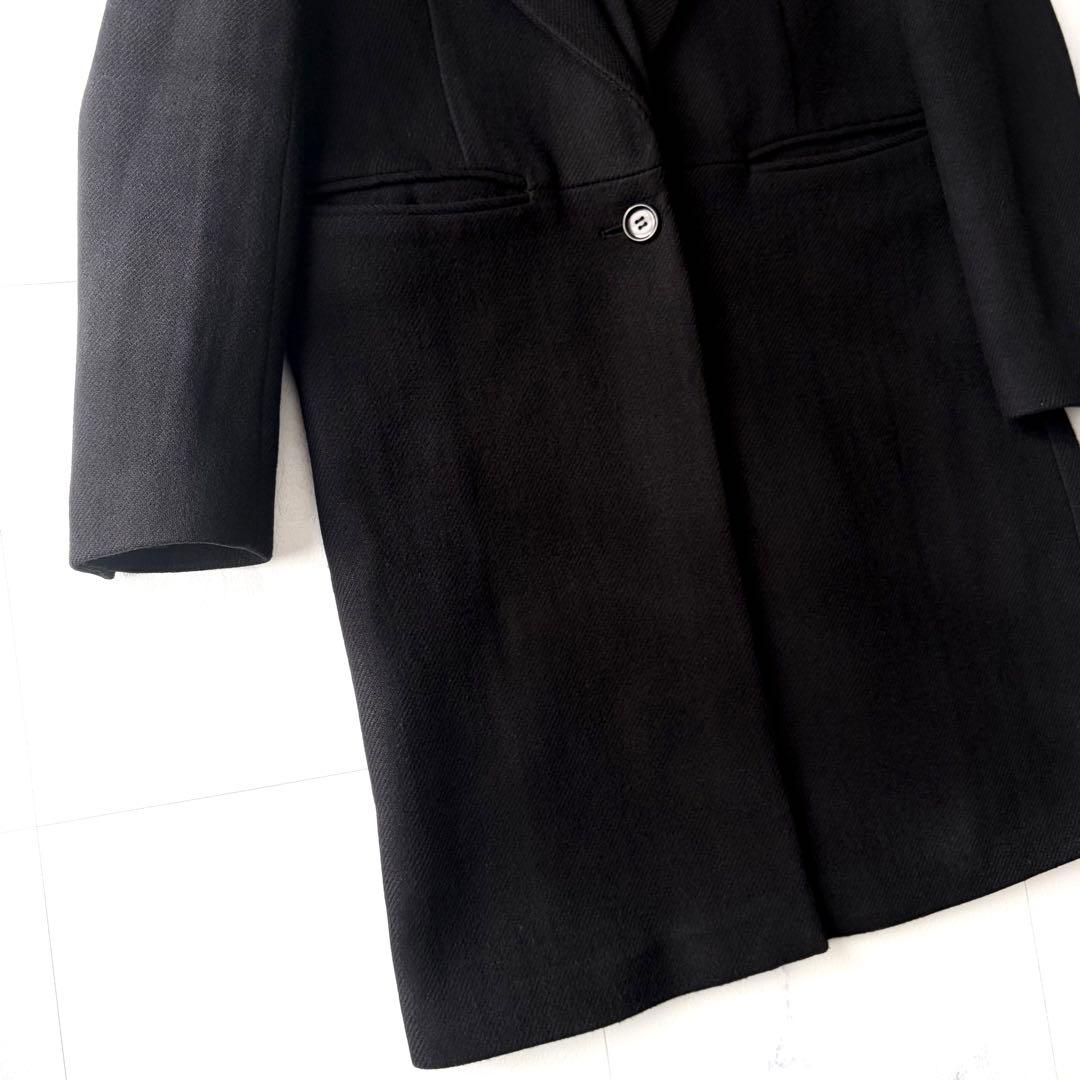 クラネ　チェスターコート　ウール　日本製　ゆったりサイズ　36