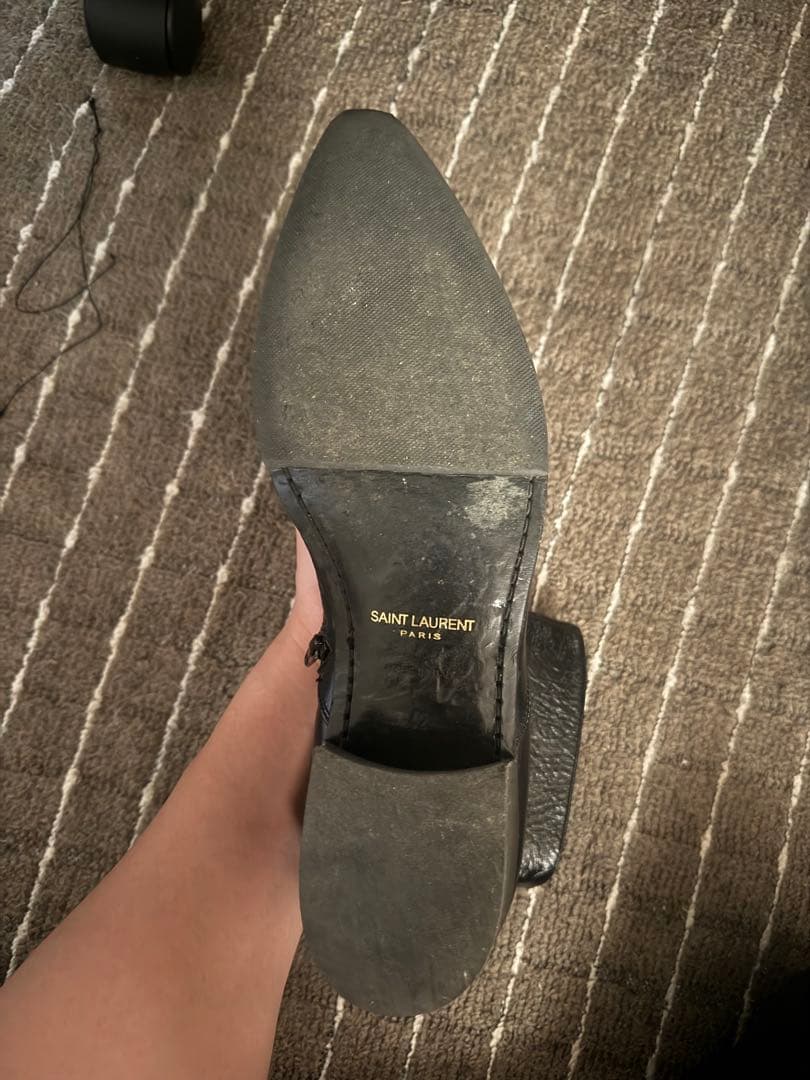 SAINT LAURENT PARIS ヒールブーツ