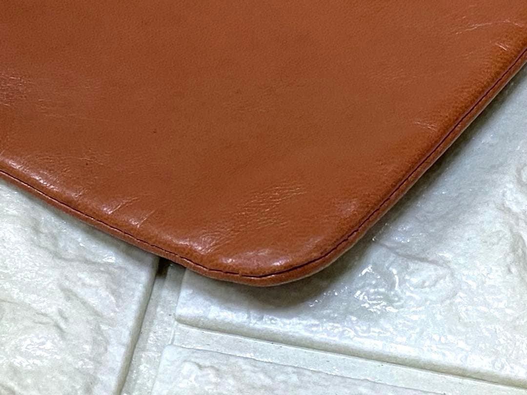 LOEWE ロエベナッパ アナグラム レザー クラッチバッグ セカンドバッグ本革