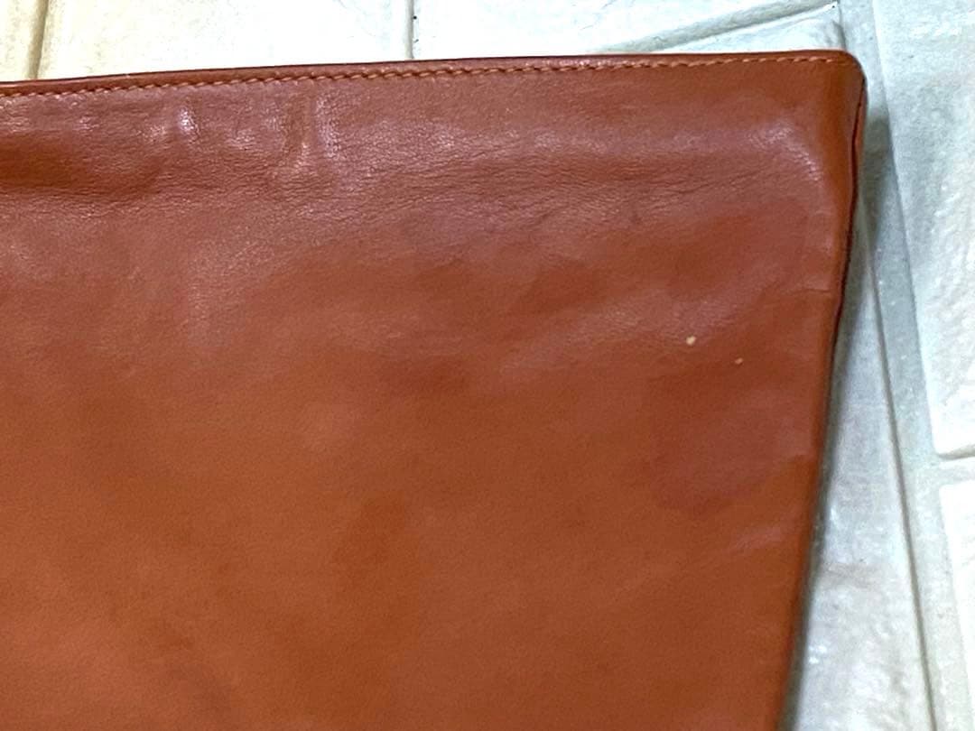 LOEWE ロエベナッパ アナグラム レザー クラッチバッグ セカンドバッグ本革