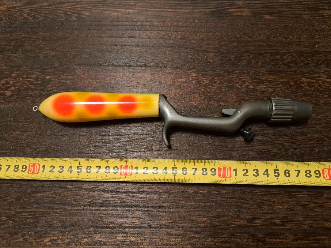 一点物　ザウルス　バルサ50　ビッグラッシュそっくりグリップ　アブ　道楽　ヘドン