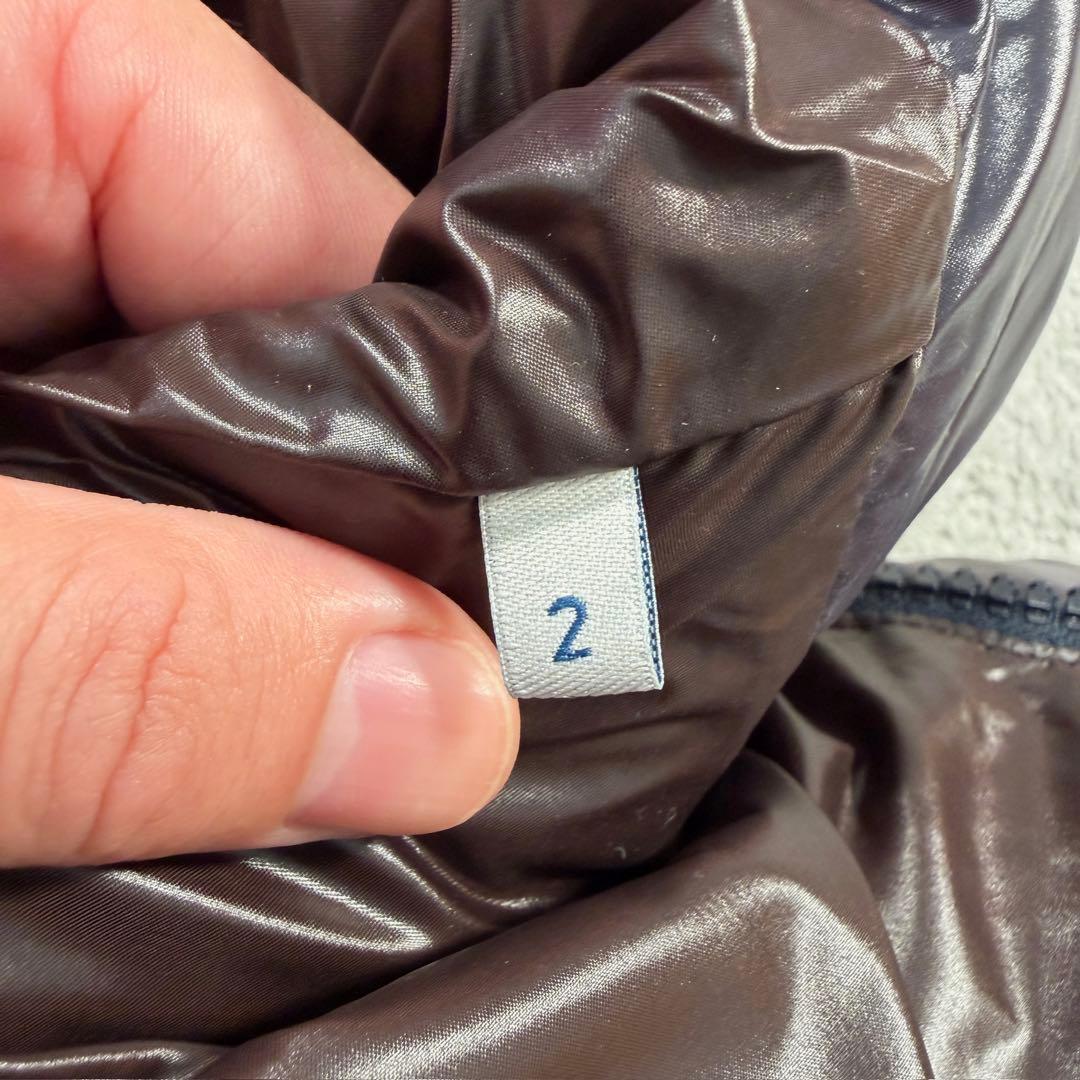 モンクレール TIB GILET ダウンベスト アウター ネイビー 2サイズ