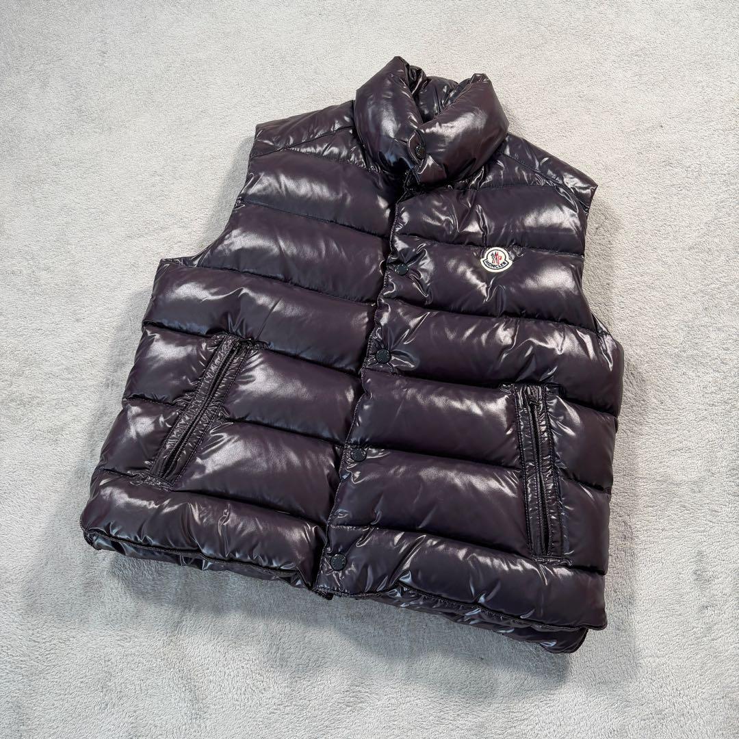 モンクレール TIB GILET ダウンベスト アウター ネイビー 2サイズ