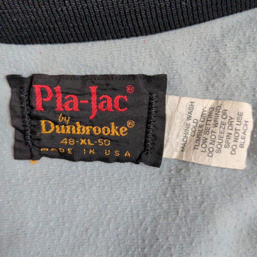 80s pla‐jac レイダース RAIDERS USA製 ナイロンスタジャン