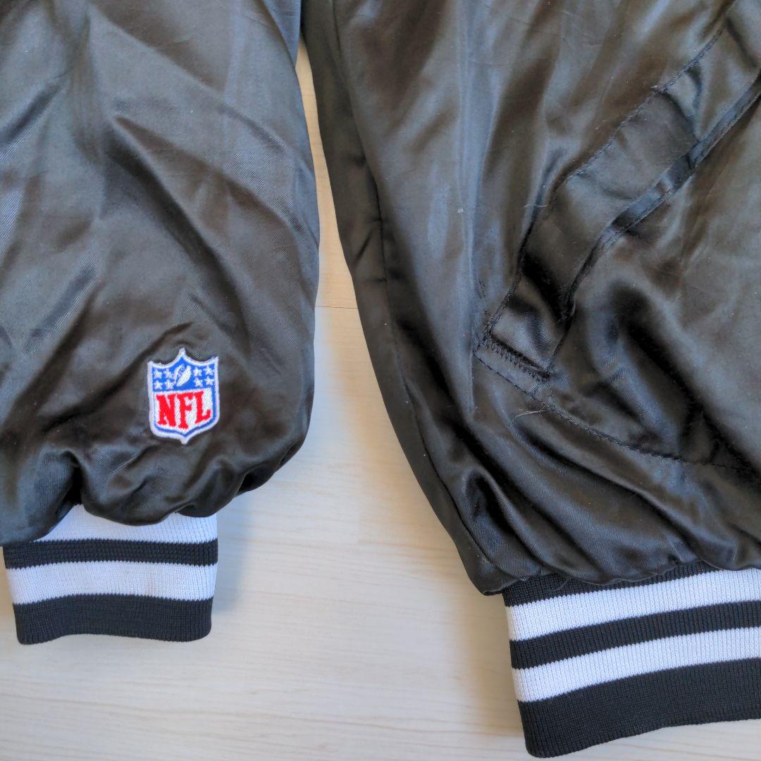 80s pla‐jac レイダース RAIDERS USA製 ナイロンスタジャン