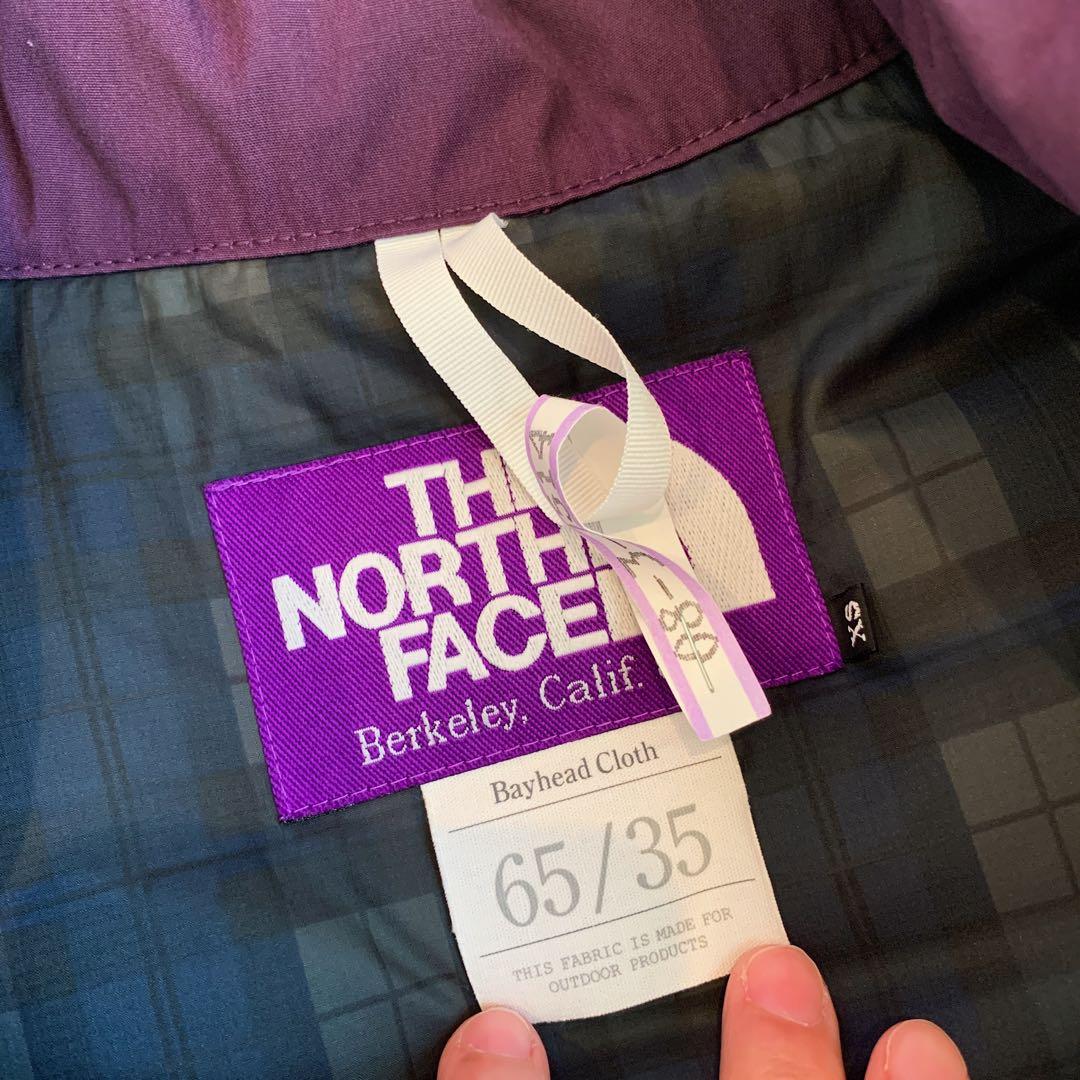 ノースフェイス ダウンベスト THE NORTH FACE パープル