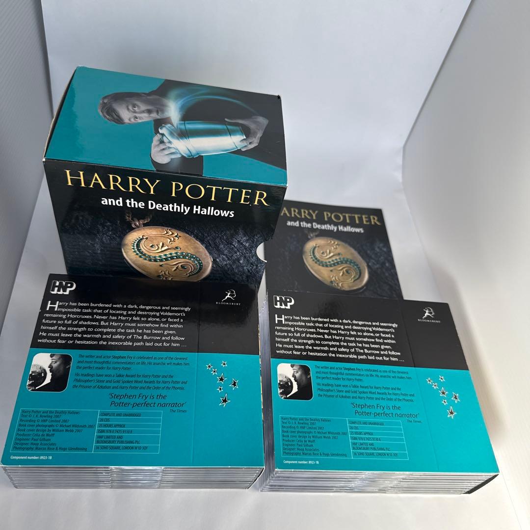 【UK英語版】ハリーポッターと死の秘宝｜Stephen Fry 朗読｜CD20枚