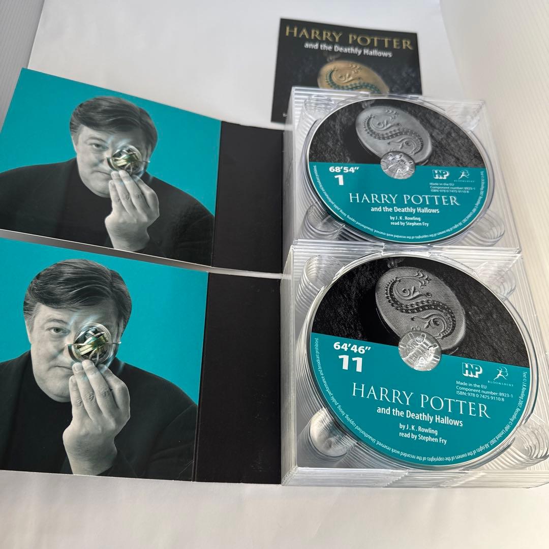 【UK英語版】ハリーポッターと死の秘宝｜Stephen Fry 朗読｜CD20枚