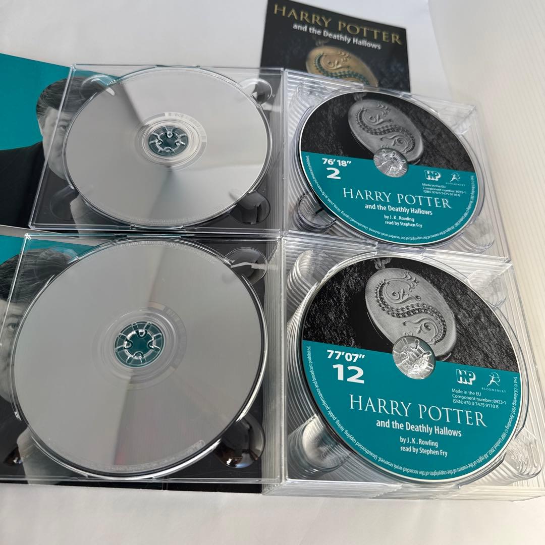【UK英語版】ハリーポッターと死の秘宝｜Stephen Fry 朗読｜CD20枚