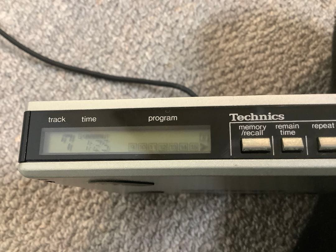 【Technics】テクニクス SL-XP5 ポータブルCD 動作確認済