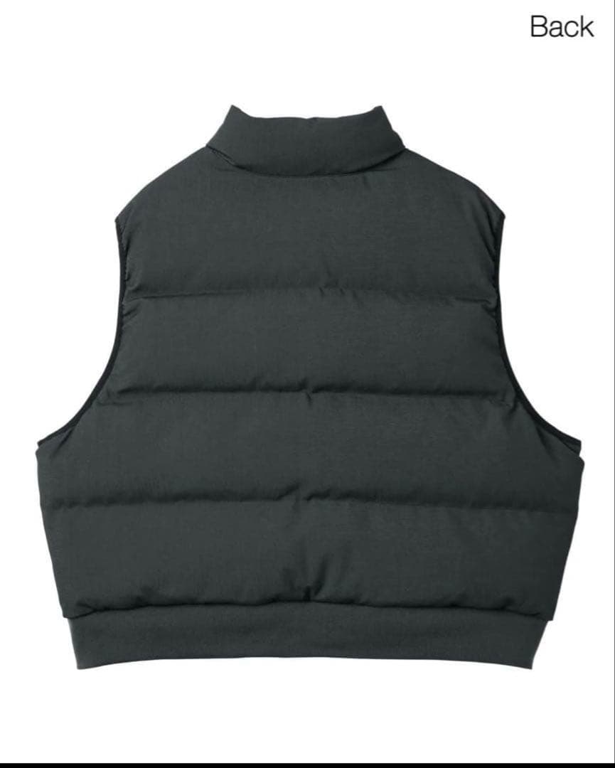 naptimeダウンベスト 黒　Sサイズ