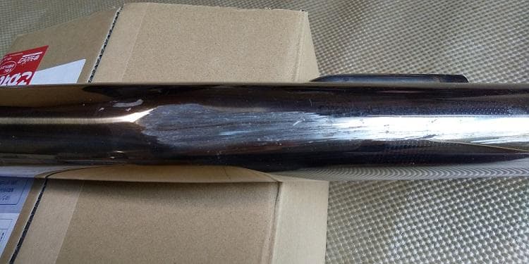 DSC400 デイトナDAYTONAスラッシュカットマフラー/ドラッグパイプ