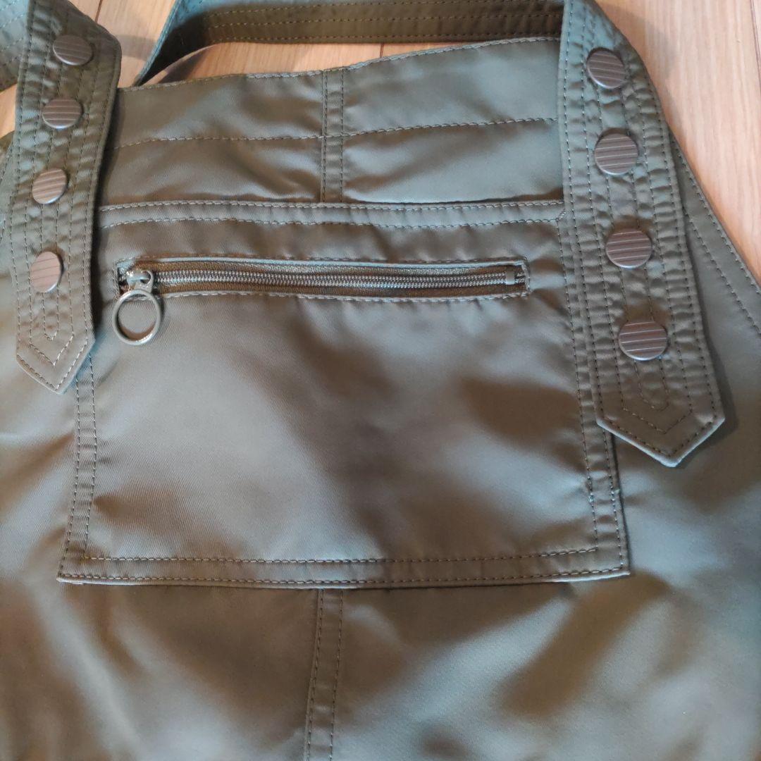 最安新品タグ　ボーダーズアットバルコニーナイロンサロペット オーバーオール　36