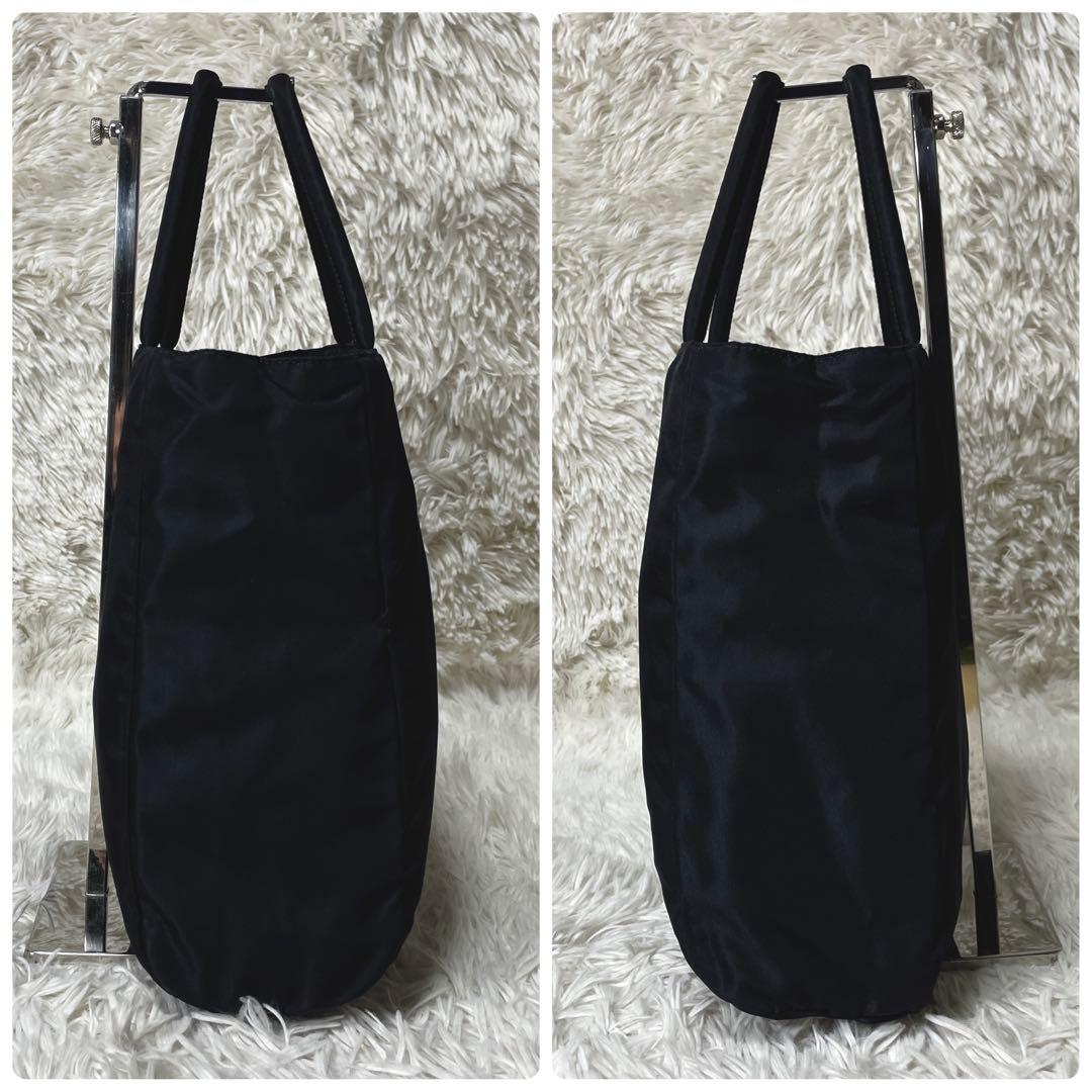 【良品】PRADA プラダ　トートバッグ　ハンドバッグ　ナイロン　ブラック　黒