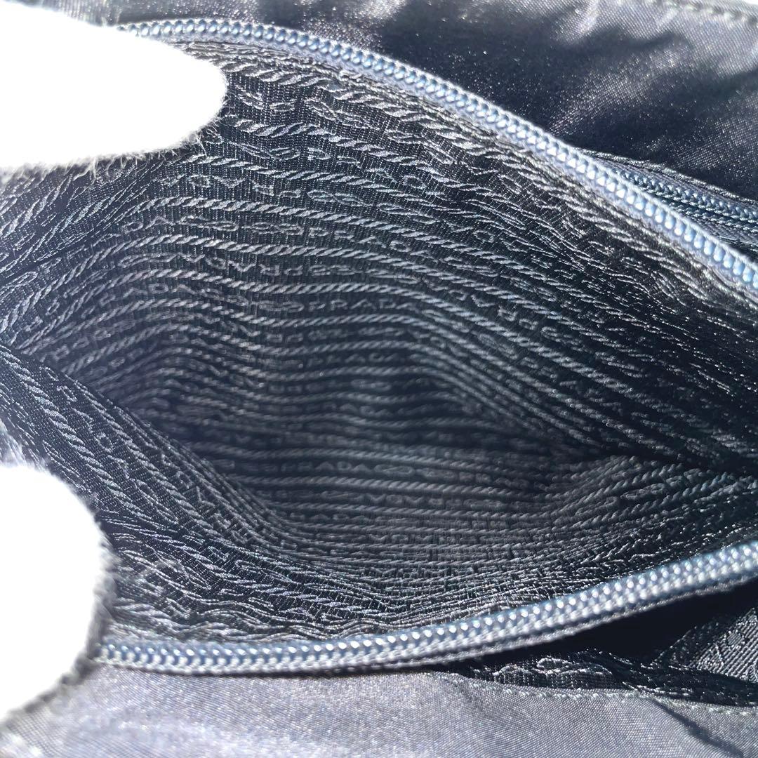 【良品】PRADA プラダ　トートバッグ　ハンドバッグ　ナイロン　ブラック　黒