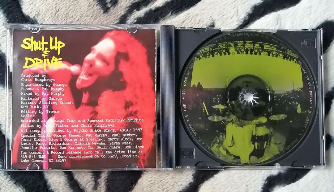 Shut Up & Drive ‎– Control　CD