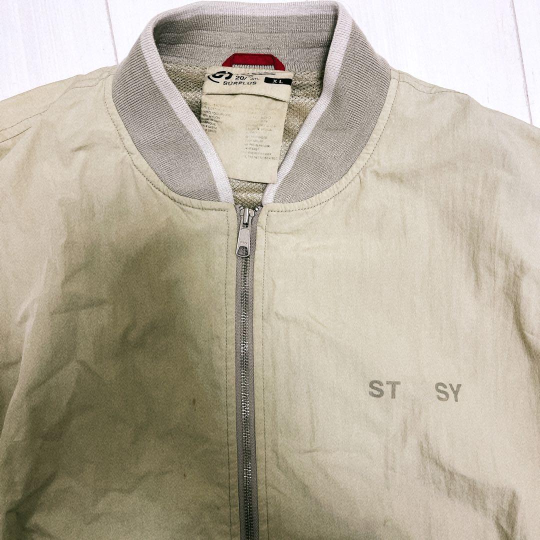 【希少】OLD STUSSY 20th SURPLUS ミリタリー 紺タグ　XL