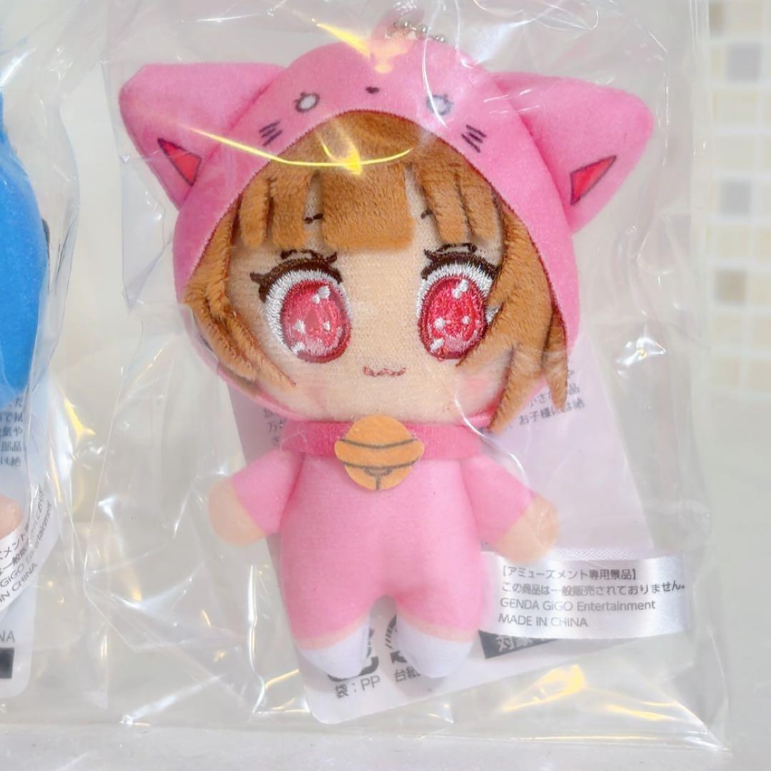 ②GIGO 限定 ちろぴの マスコットぬいぐるみ ノーマル 2点セット