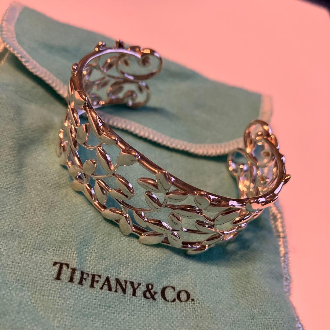 ティファニーTIFFANY&CO. ブレスレット パロマピカソ オリーブ 925