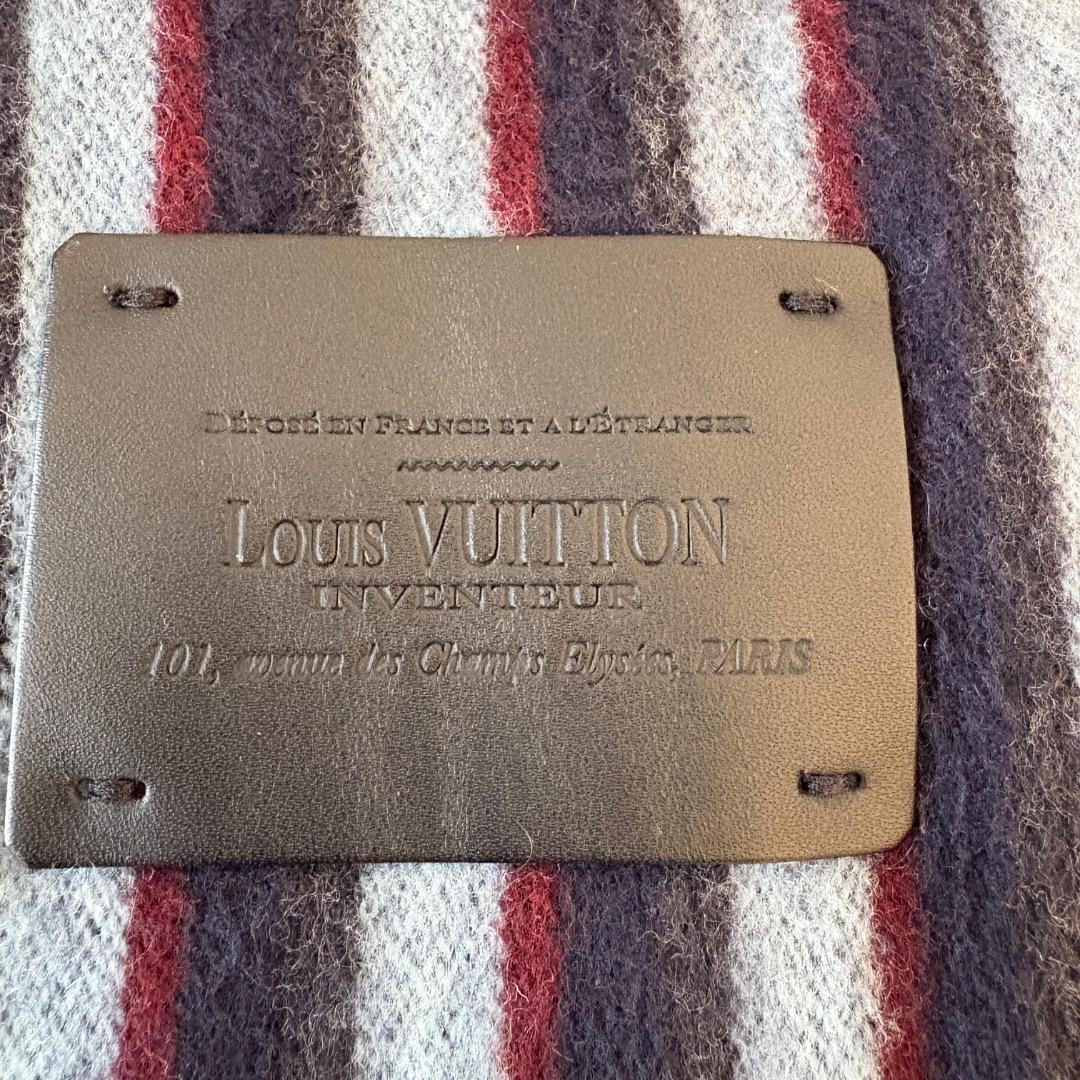 ルイヴィトン LOUIS VUITTON マフラー ウール カシミヤ