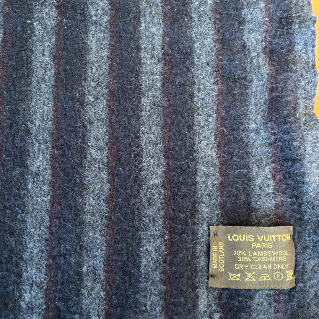 ルイヴィトン LOUIS VUITTON マフラー ウール カシミヤ
