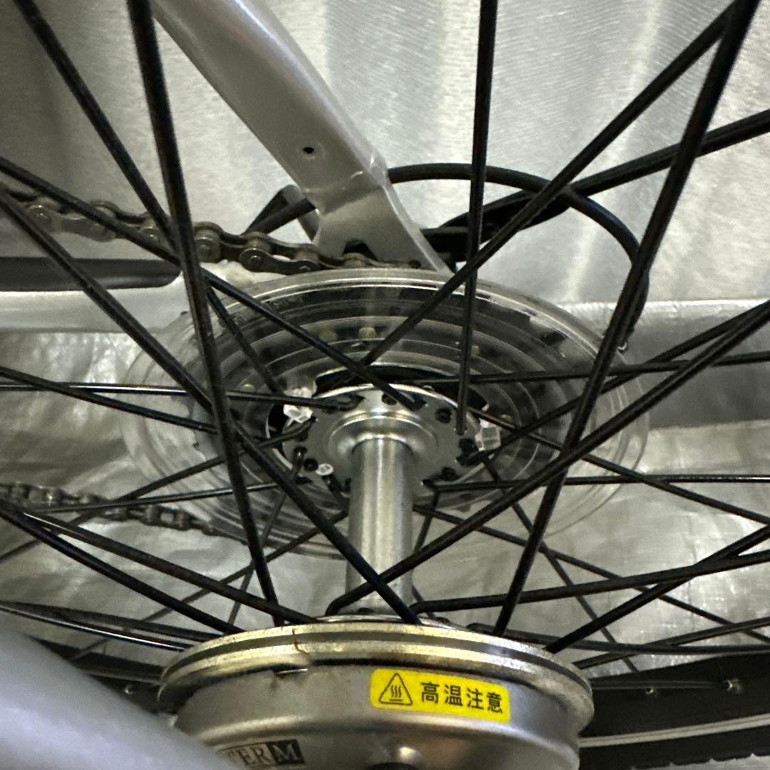 Panasonic 電動アシスト自転車オフタイム 前カゴ付き