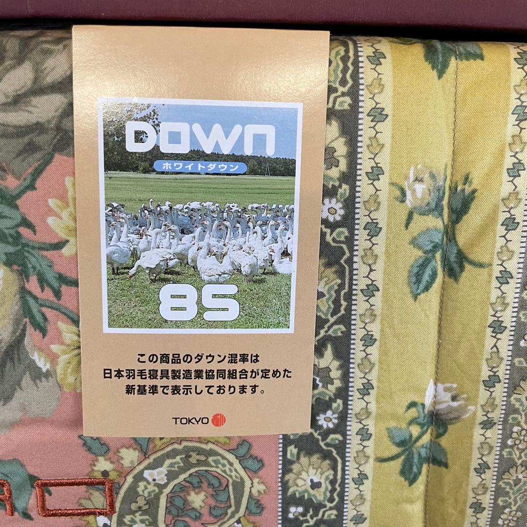 ETRO エトロ　羽毛肌掛け布団　ホワイトダウン85 150×200cm