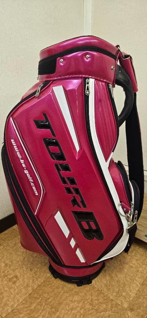 BRIDGESTONE GOLF TOUR B キャディバッグ ピンク