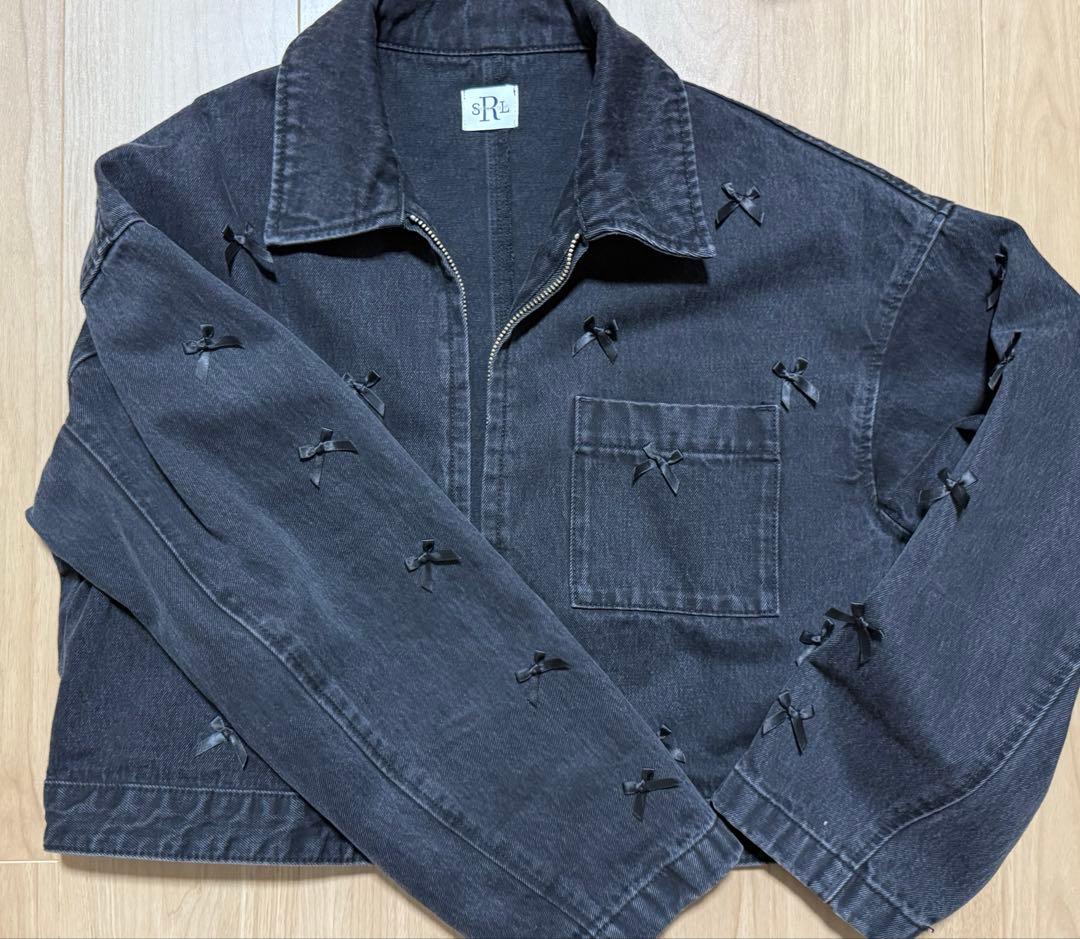 Searoomlyn リボンデニムジャケット