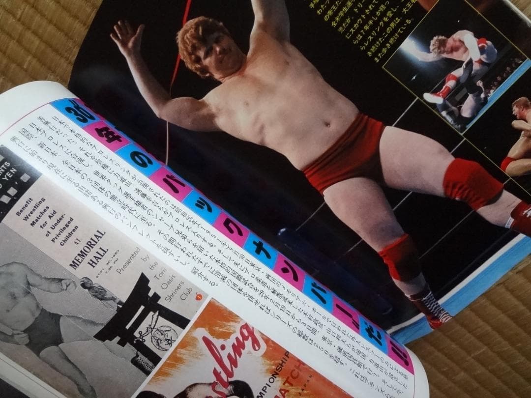 別冊プロレス増刊★秘蔵写真とセレクトされた記録でつづる 日本のプロレス30年史