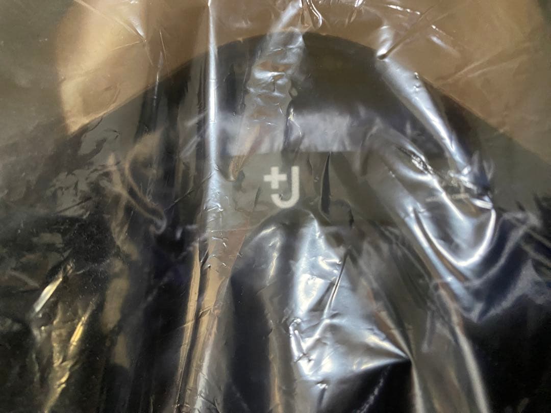 ウールブレンドオーバーサイズピーコート ネイビー ユニクロJ+ 新品