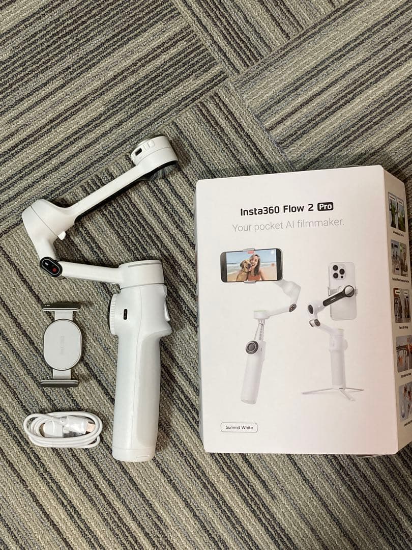 Insta360 Flow 2 Pro ホワイト AIトラッカーキット