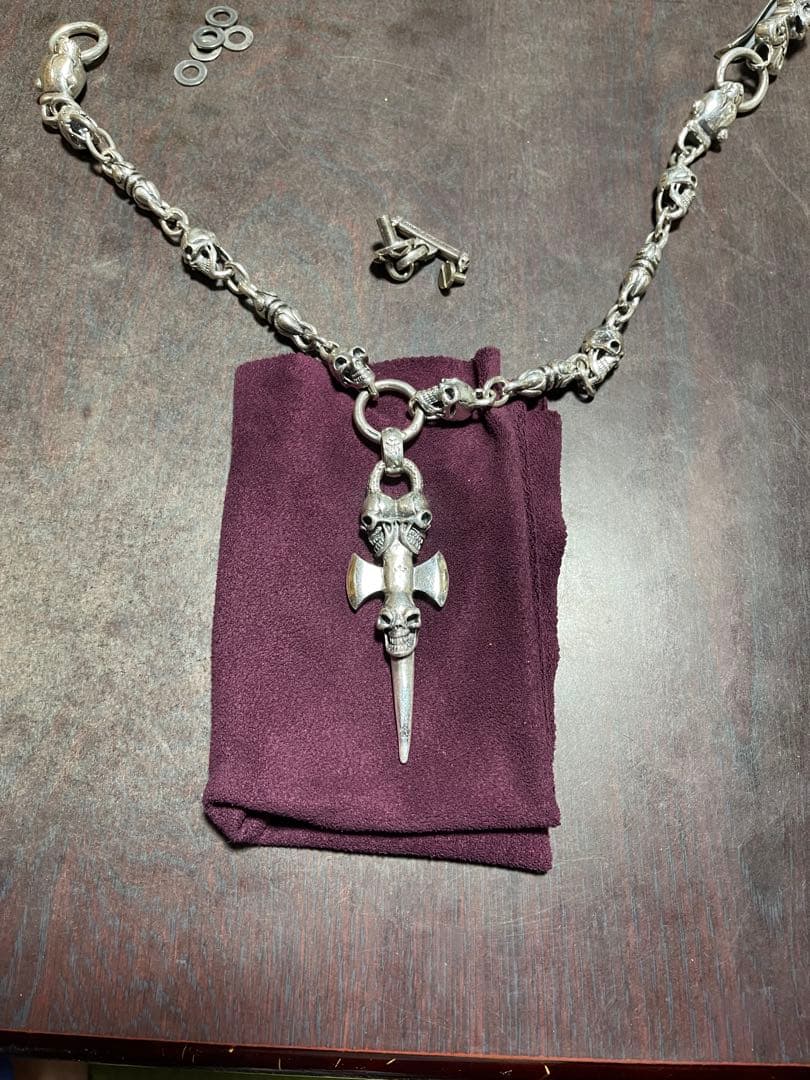 ガボールタイプ　ウォレットチェーン⛓️ SILBAR925