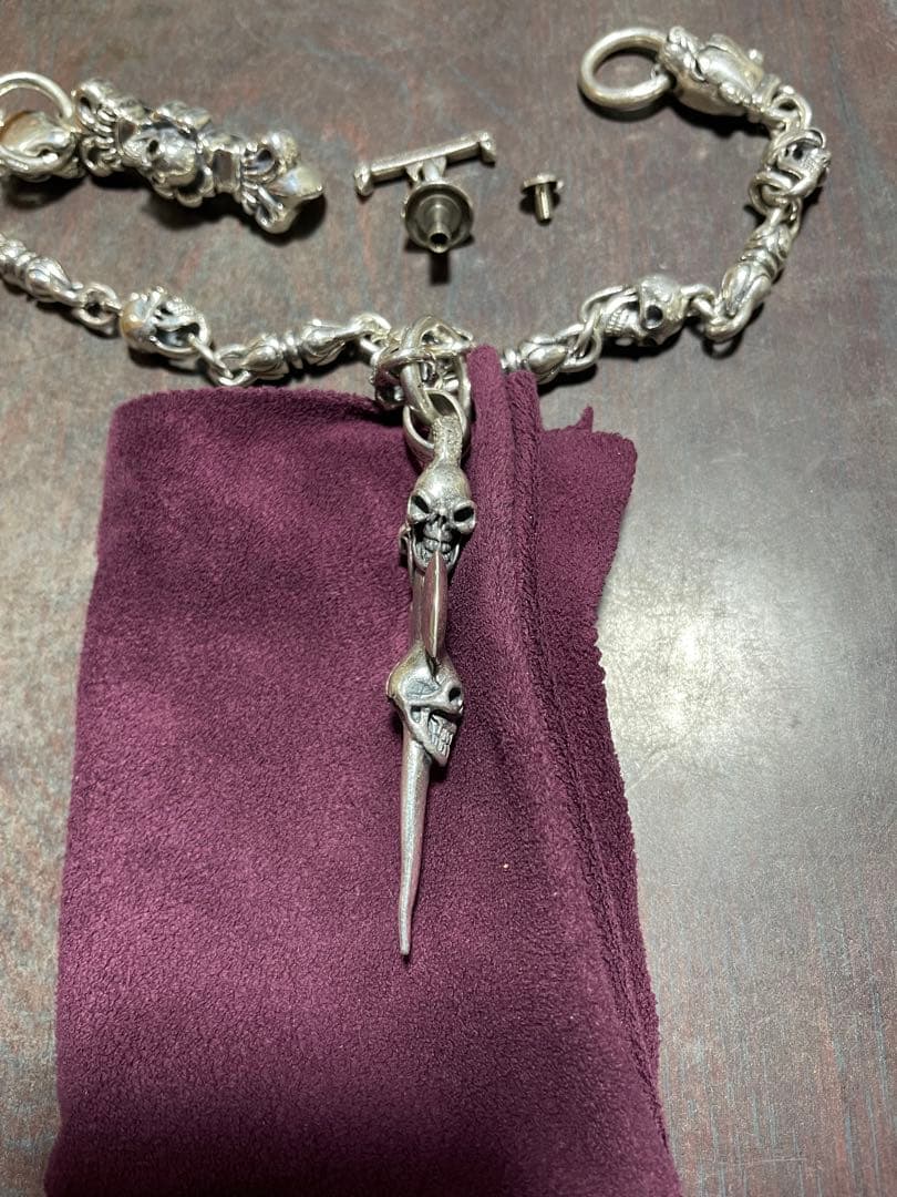 ガボールタイプ　ウォレットチェーン⛓️ SILBAR925