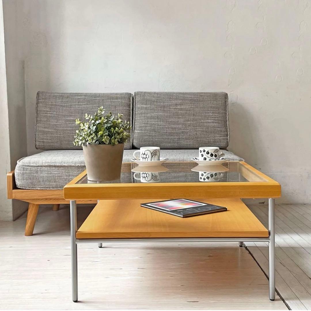 unico GRIFU グリフ ローテーブル センターテーブル ガラストップ