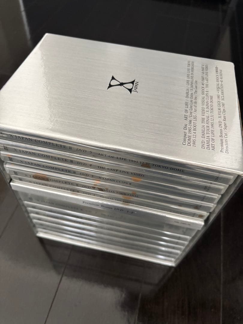 X JAPAN COMPLETE II DVD&CD ボックスセット