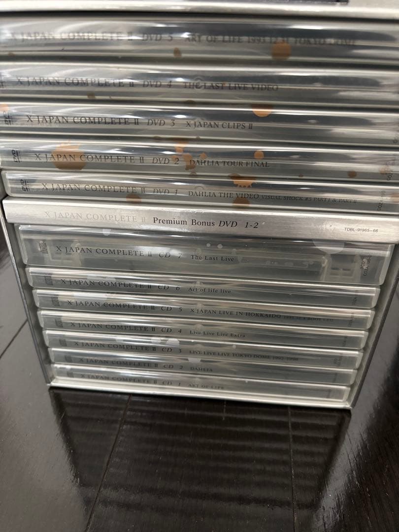 X JAPAN COMPLETE II DVD&CD ボックスセット