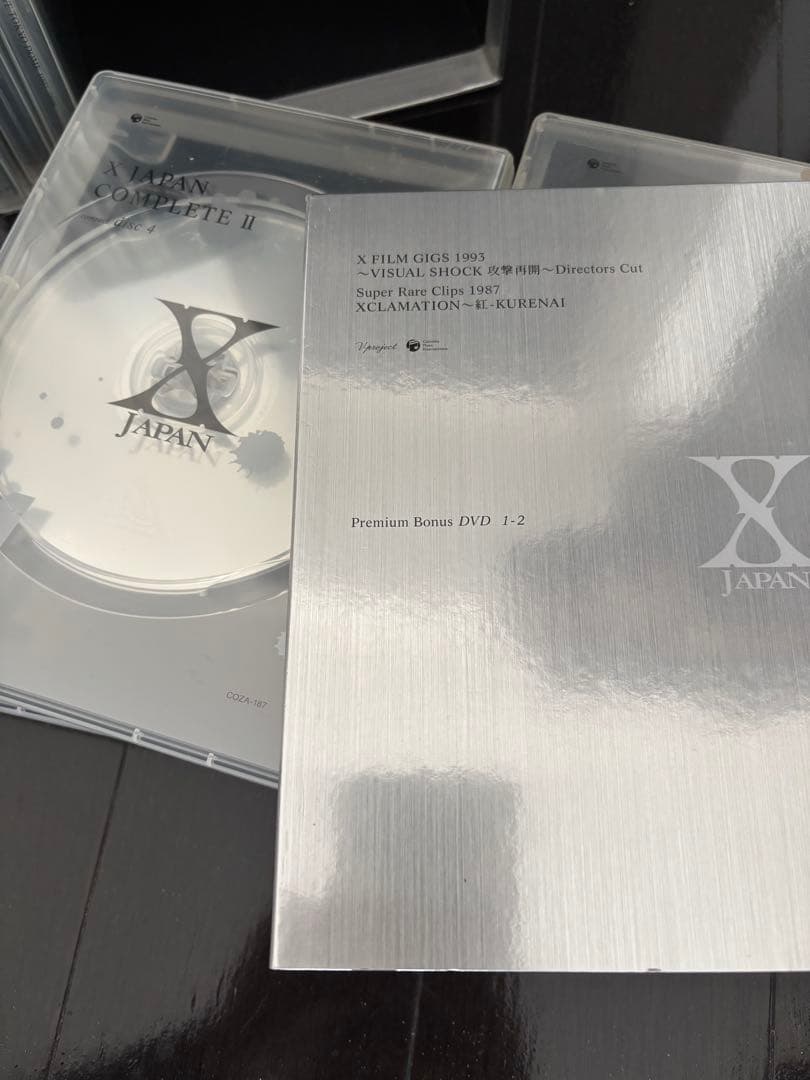 X JAPAN COMPLETE II DVD&CD ボックスセット