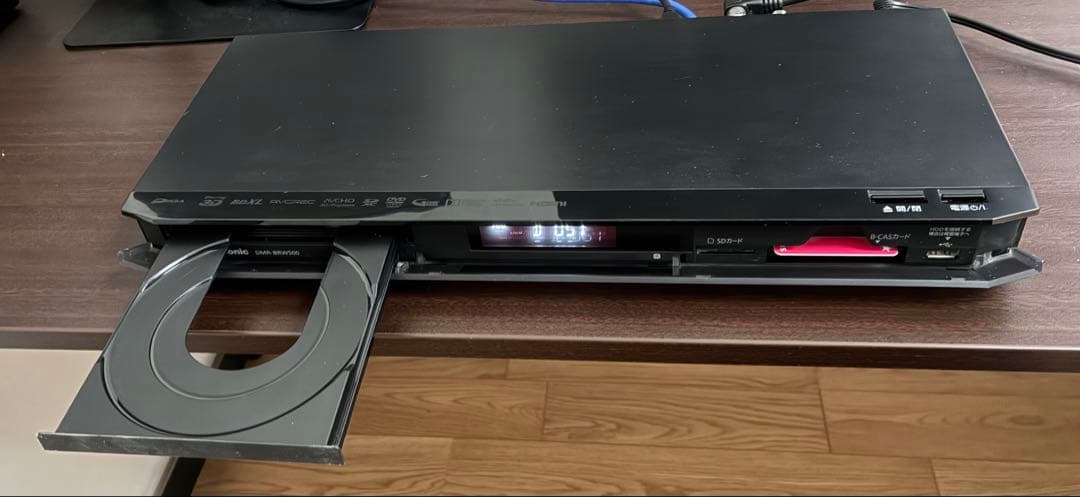 パナソニック ブルーレイレコーダー DMR-BRW500+1TB HDDセット