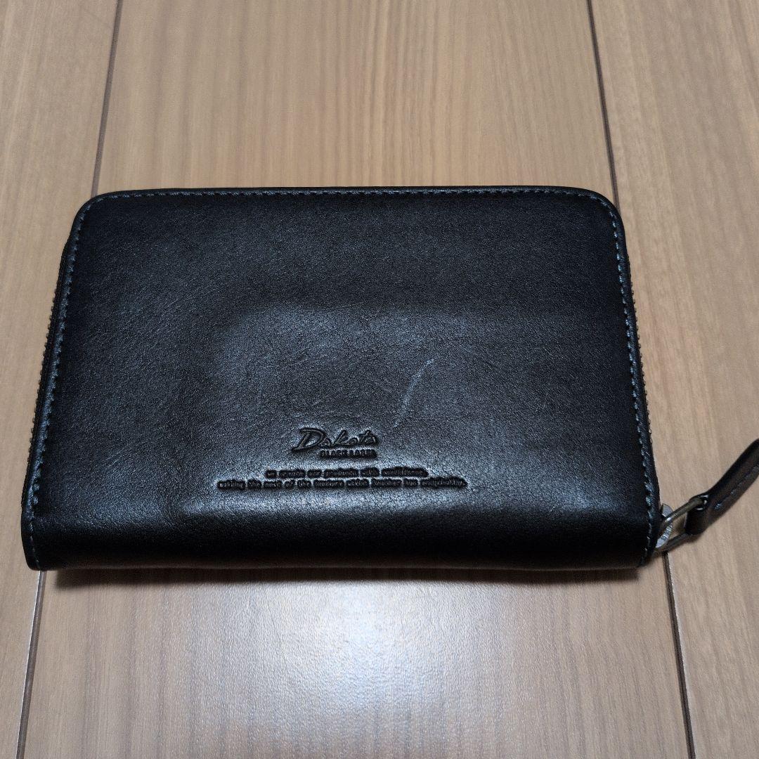 ダコタブラックレーベル 二つ折り財布 ミニ財布 ガウディDakota牛革レザー