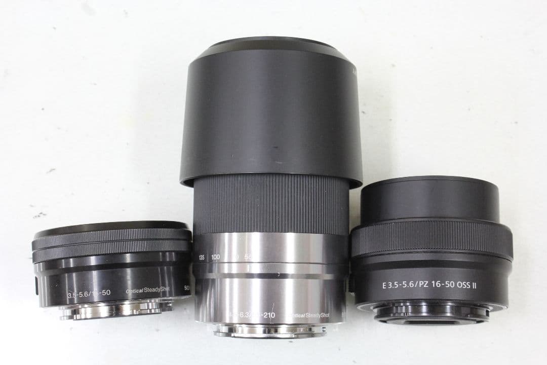ソニー / SONY ミラーレス一眼カメラ用レンズ ３点
