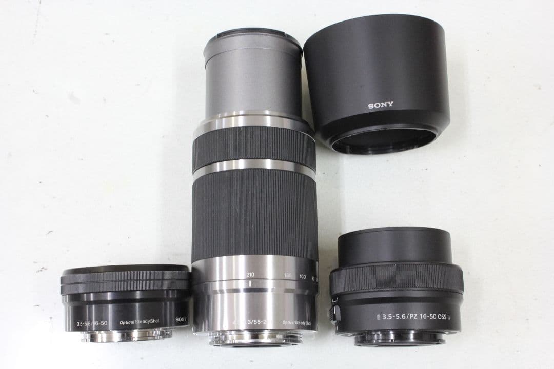 ソニー / SONY ミラーレス一眼カメラ用レンズ ３点