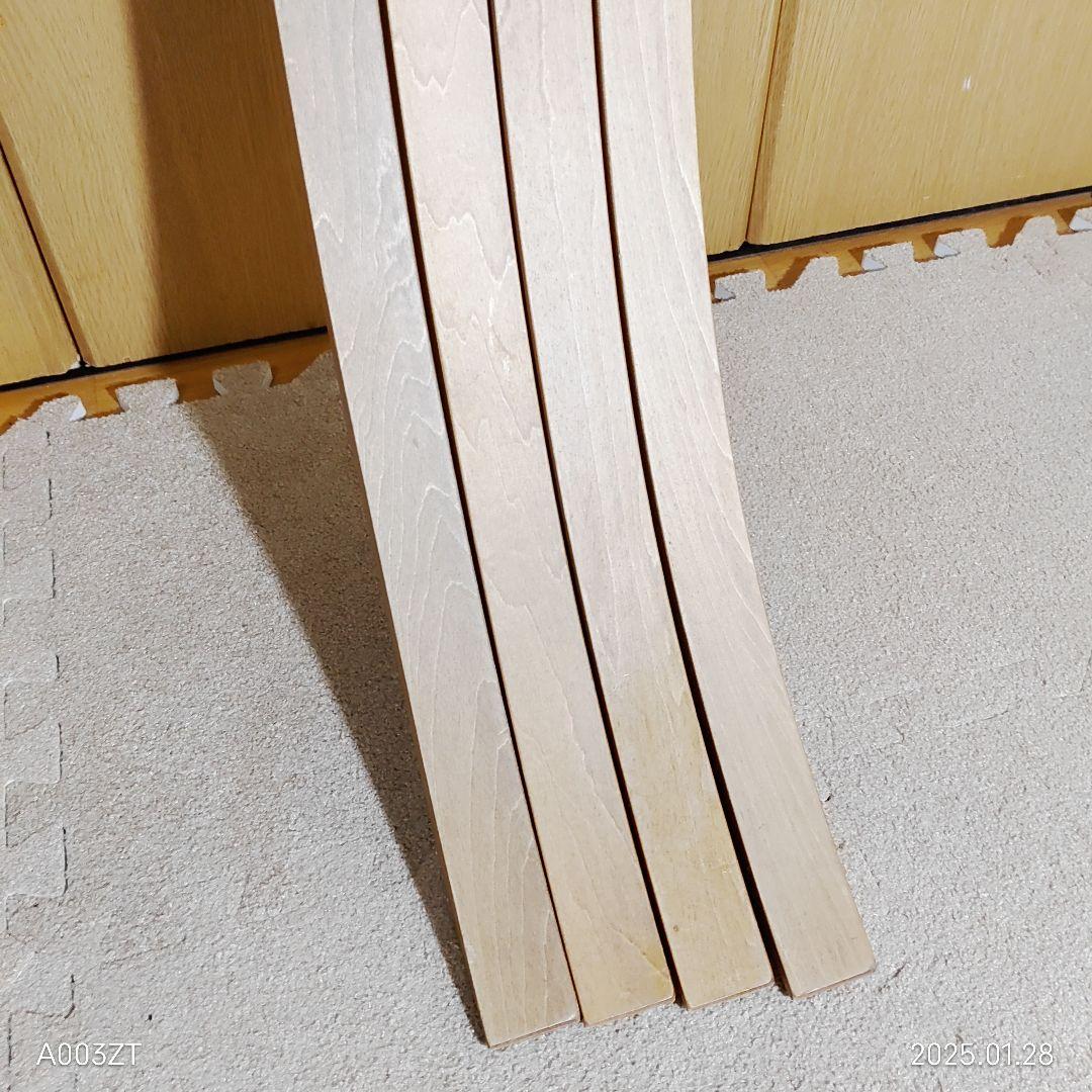 アクタス風 ポールハンガー コートハンガー 木製 北欧 モダン 曲木 4本脚